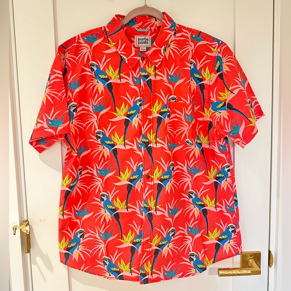 NATIONAL STANDARDS short sleeve dress shirt XL